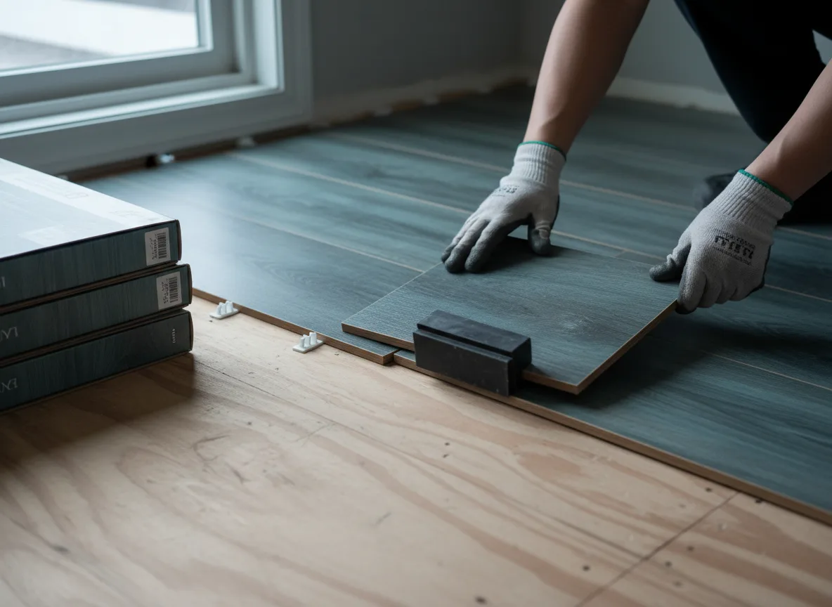 Luxury Vinyl Plank Installation company in Crary, ND